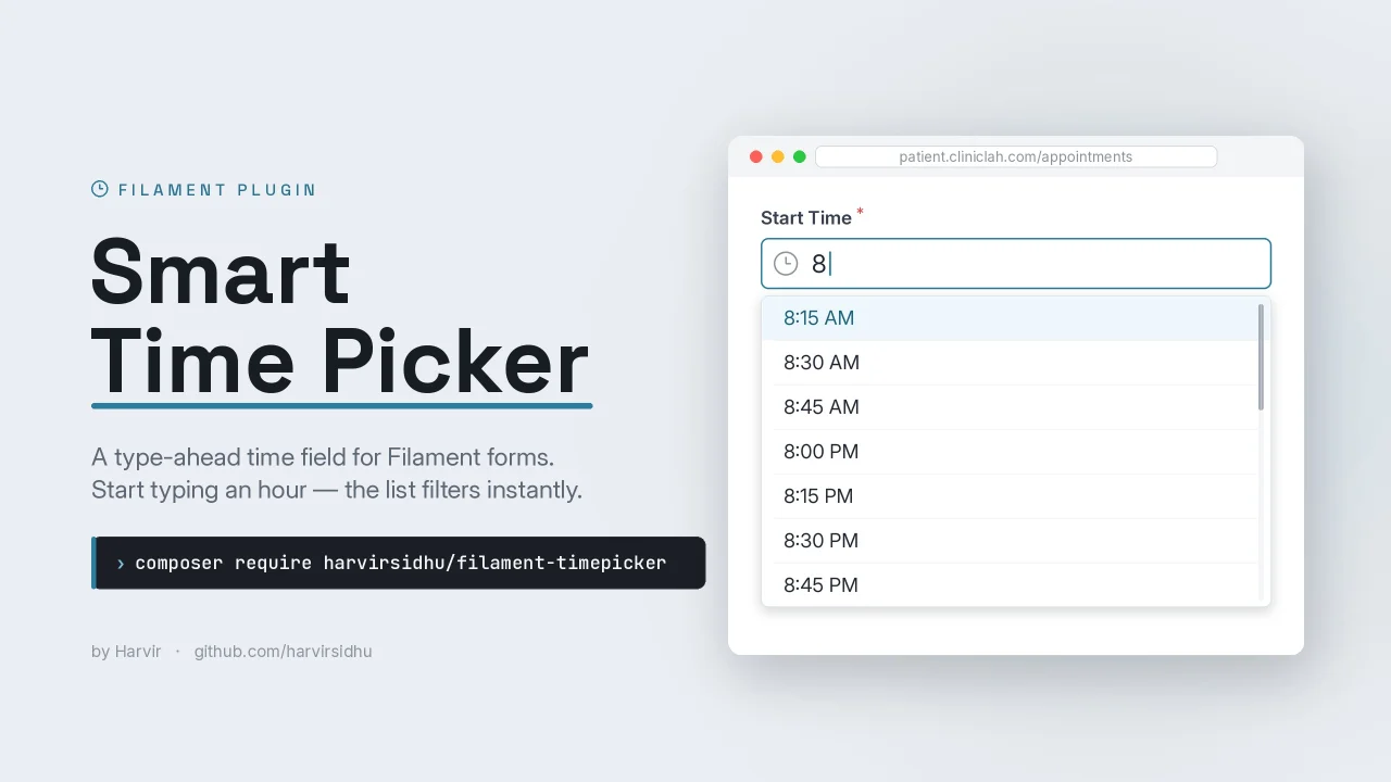 Smart Time Picker plugin thumbnail