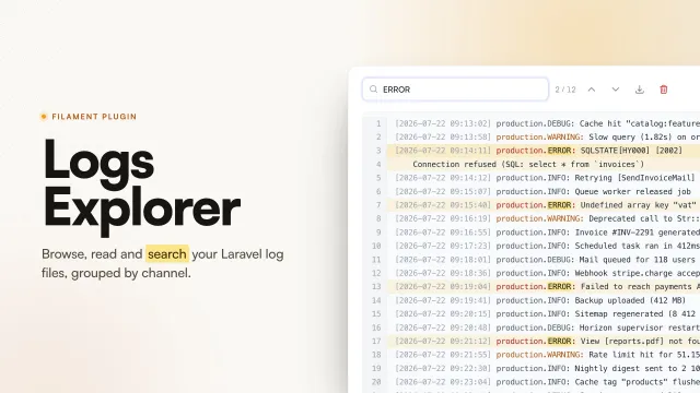 Logs Explorer plugin thumbnail