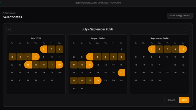 Fila Calendar plugin thumbnail