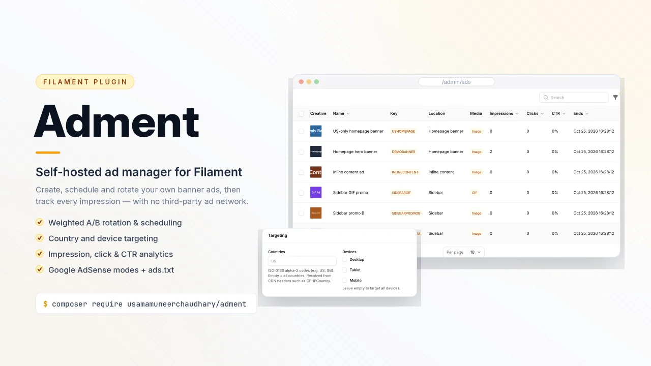 Adment plugin thumbnail