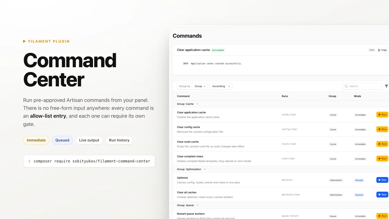 Command Center plugin thumbnail