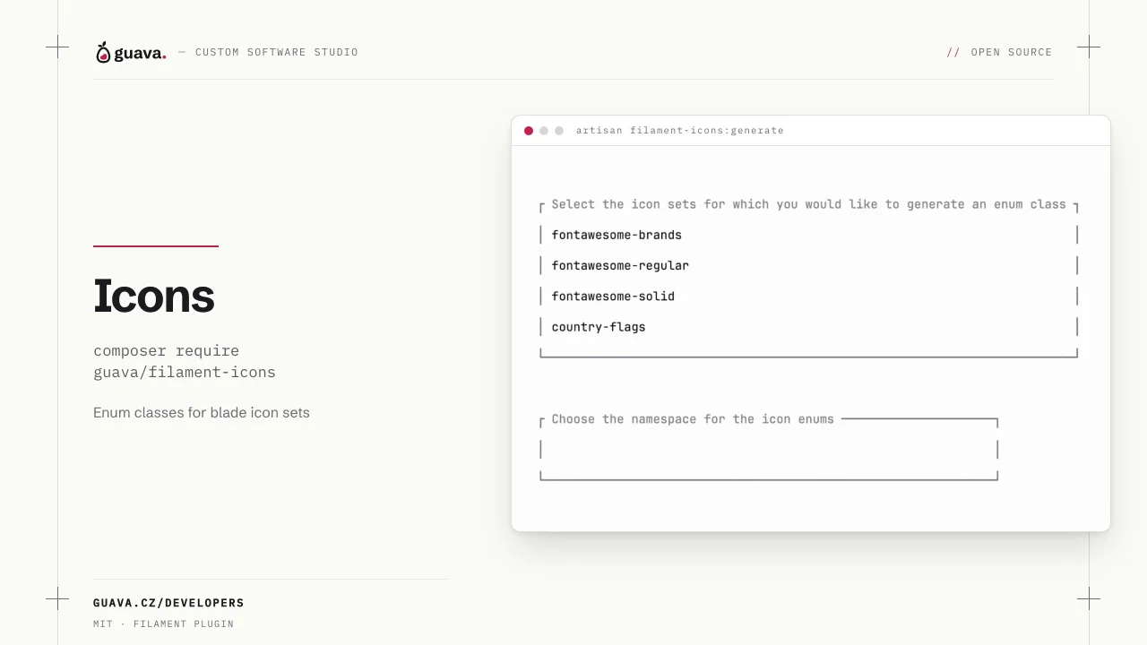 Icons plugin screenshot