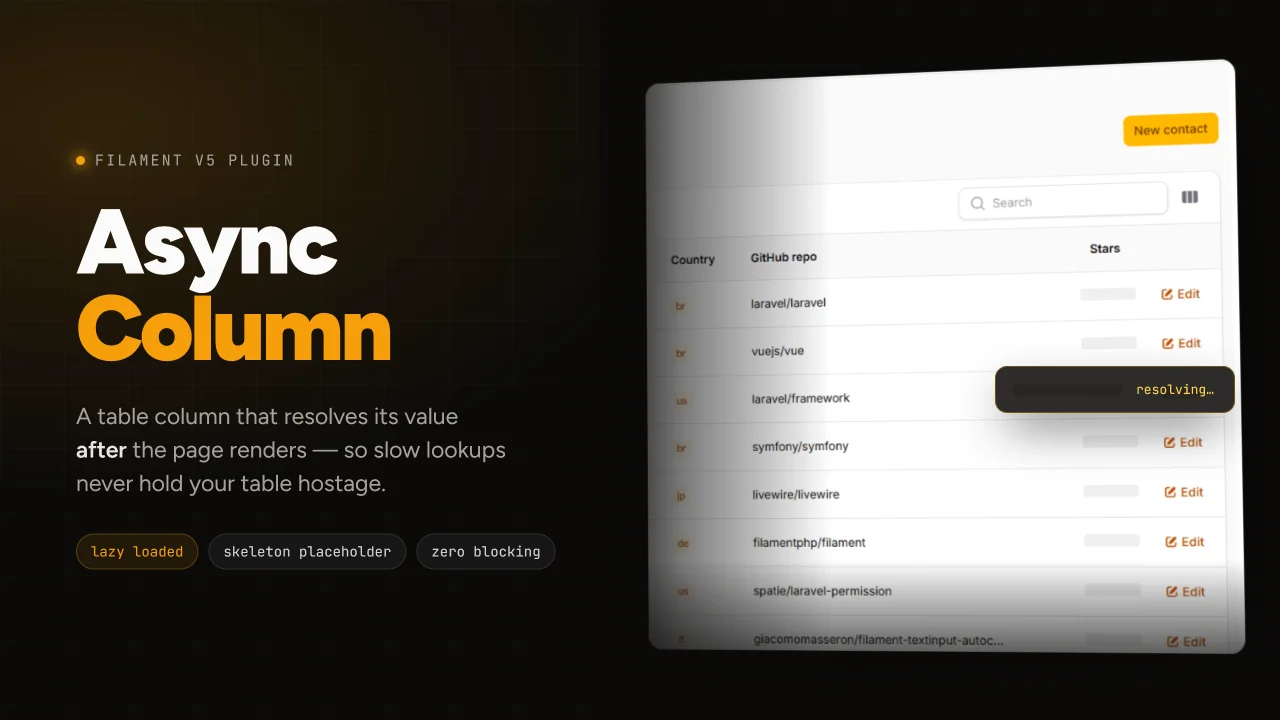 Async Column plugin thumbnail