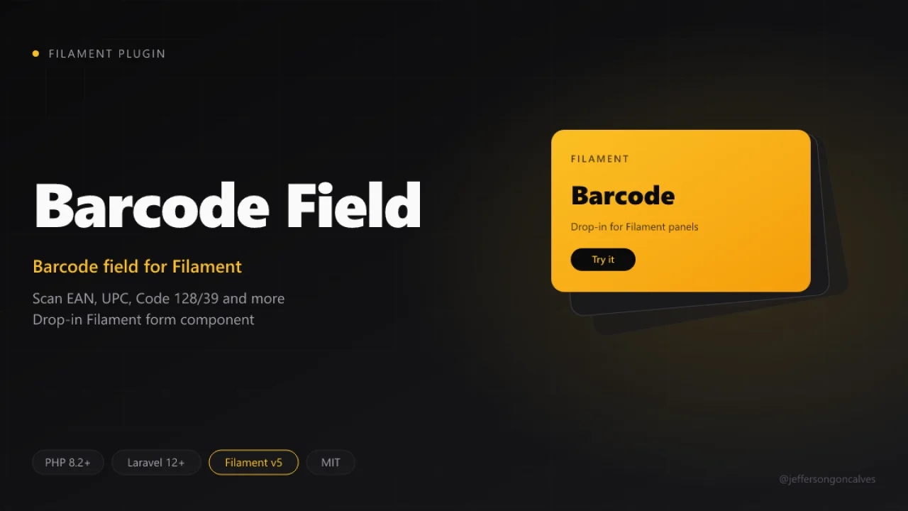 Barcode Field plugin thumbnail