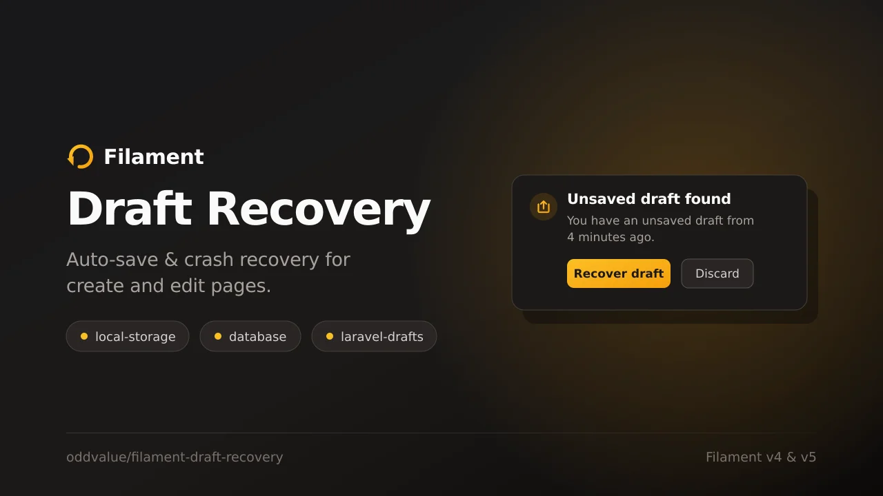 Draft Recovery plugin thumbnail