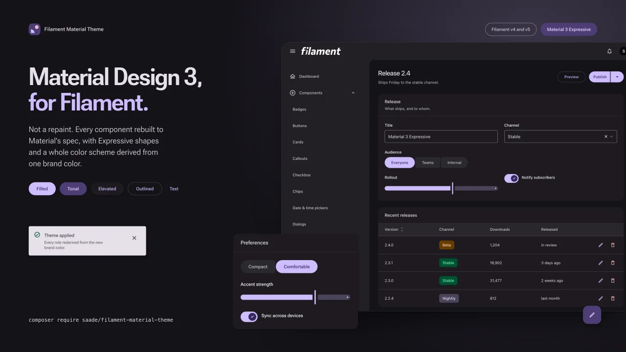 Material 3 Theme plugin screenshot