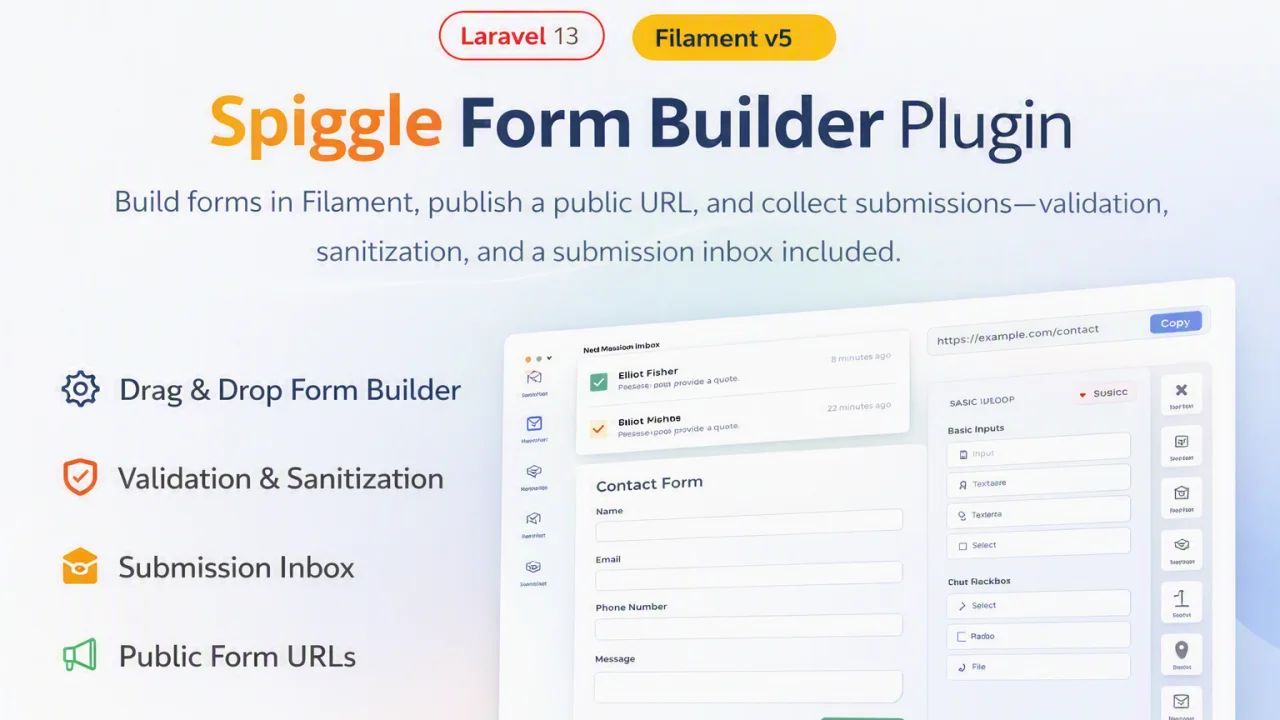 Spiggle Form Builder plugin thumbnail