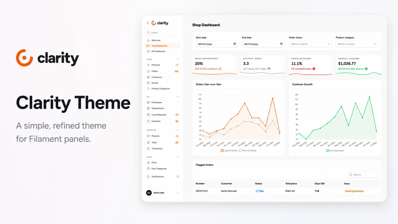 Clarity Theme plugin thumbnail