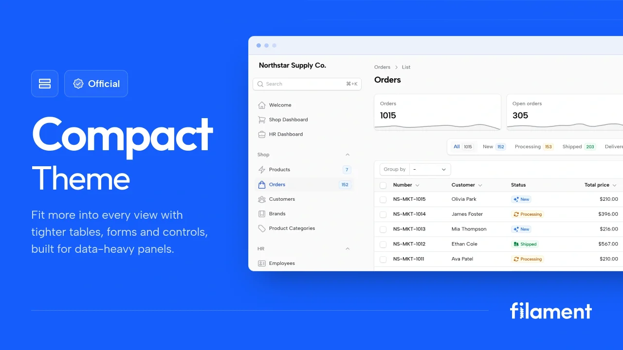 Compact Theme plugin thumbnail