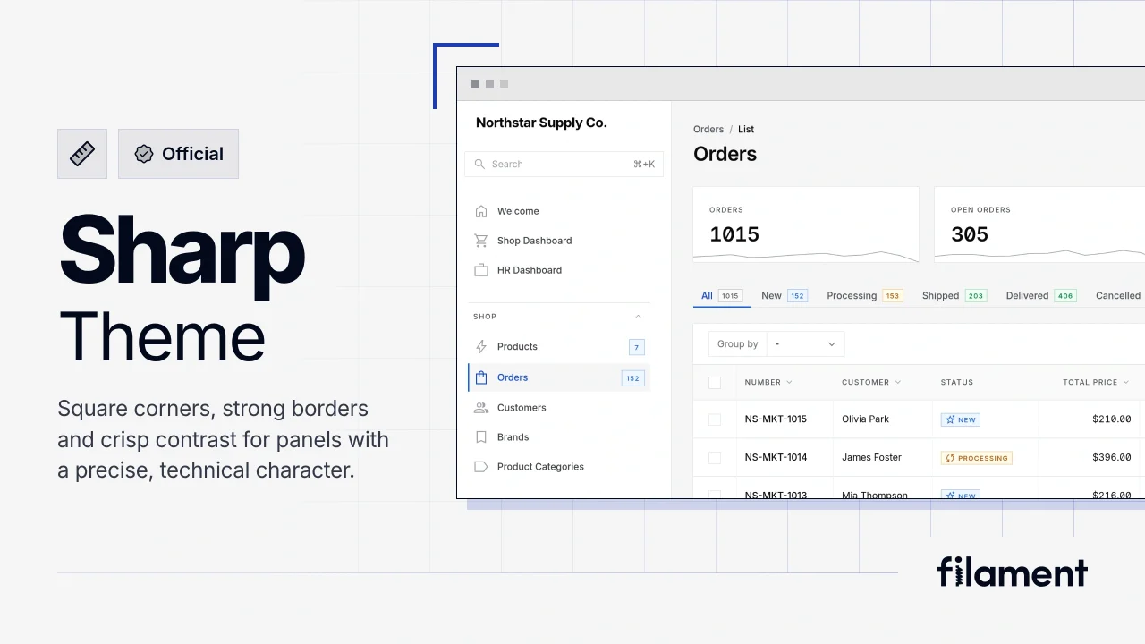 Sharp Theme plugin thumbnail