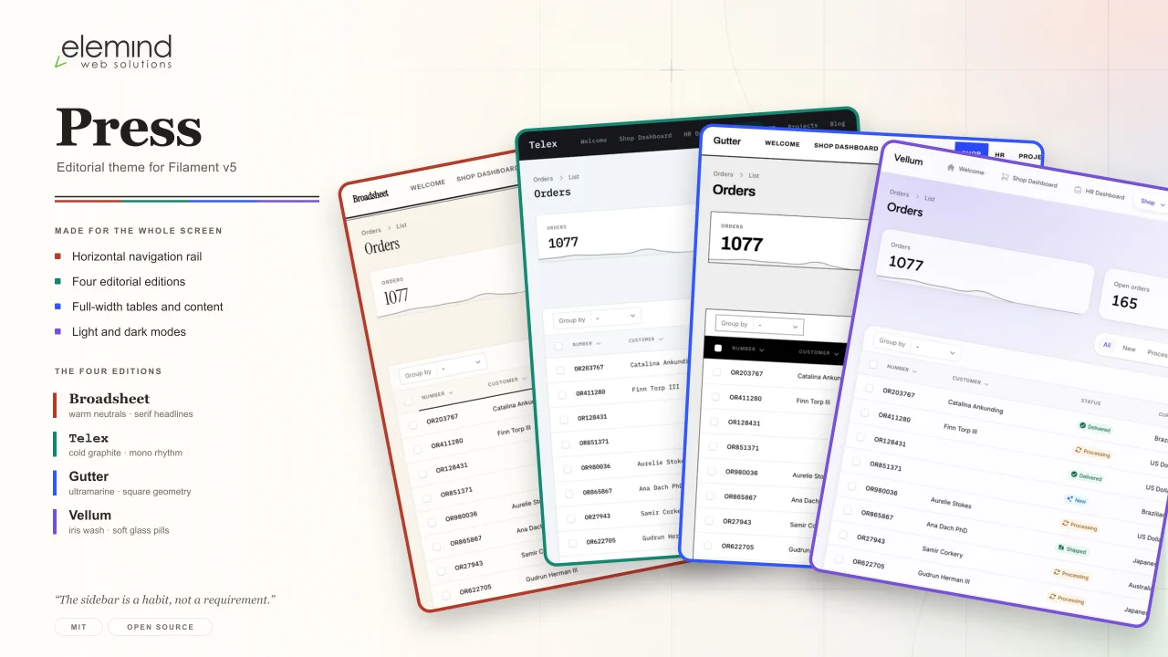 Press - Editorial theme in 4 variants plugin thumbnail