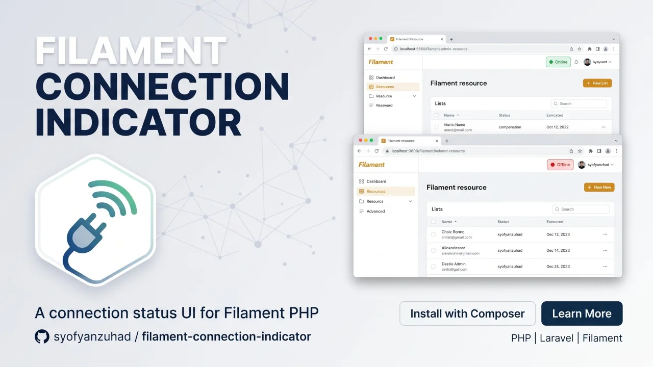 Connection Indicator plugin thumbnail