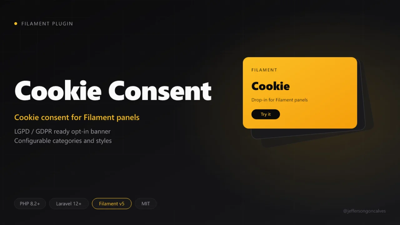 Cookie Consent plugin screenshot