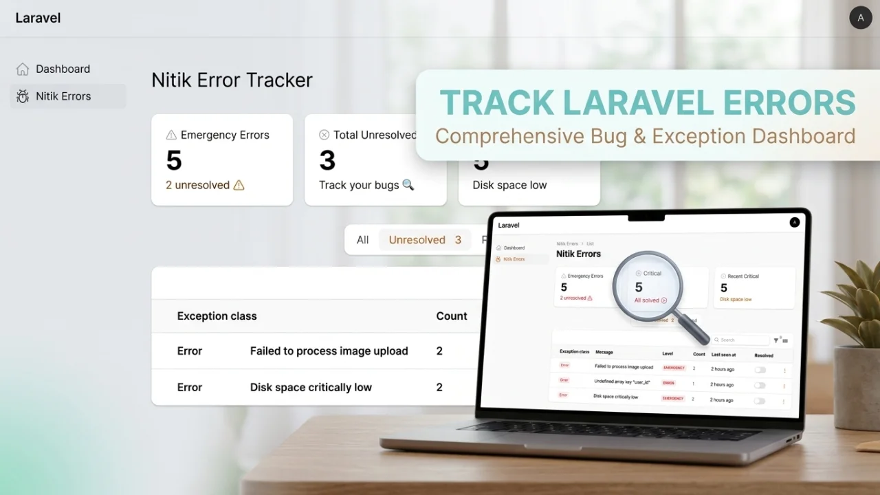Nitik - Error Tracker & Notif plugin thumbnail