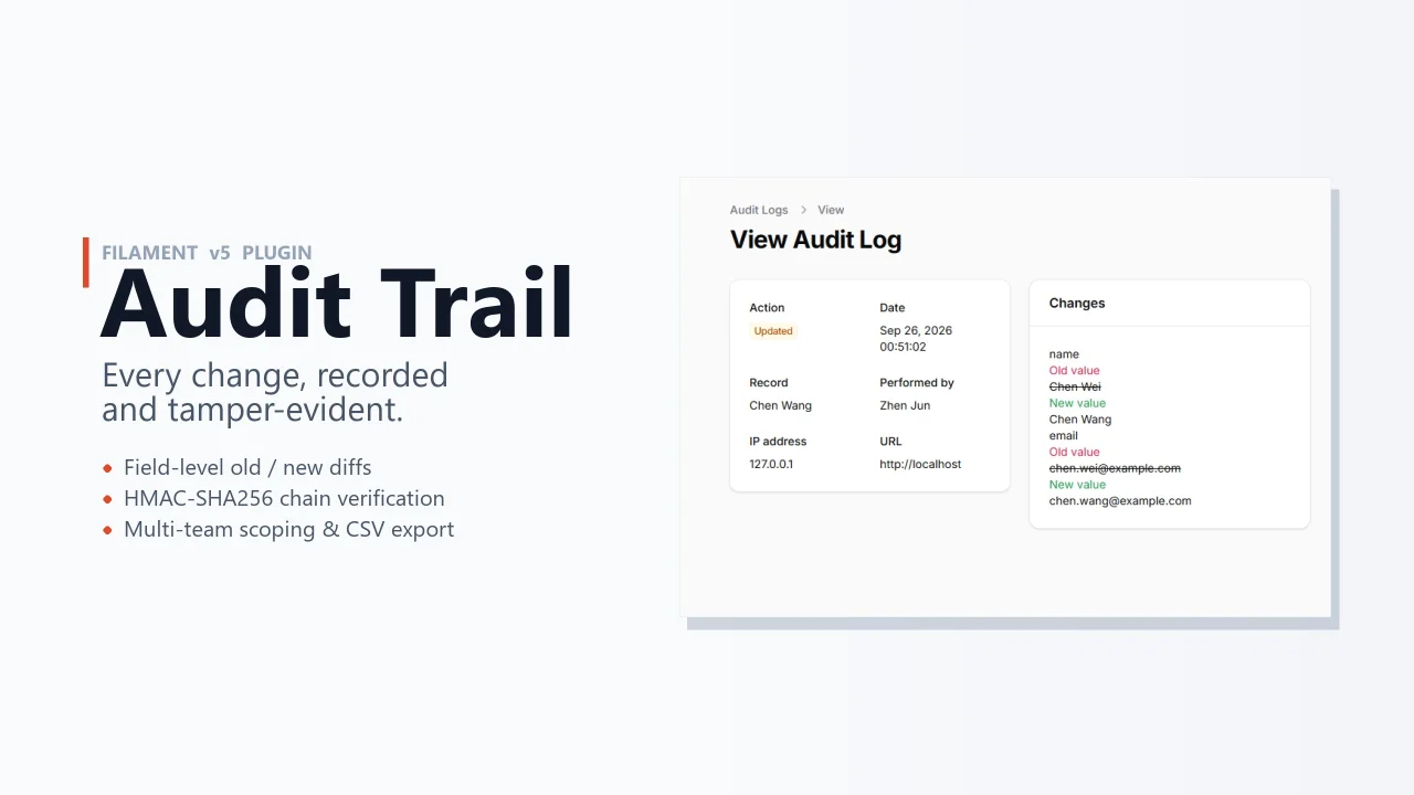 Audit Trail plugin thumbnail