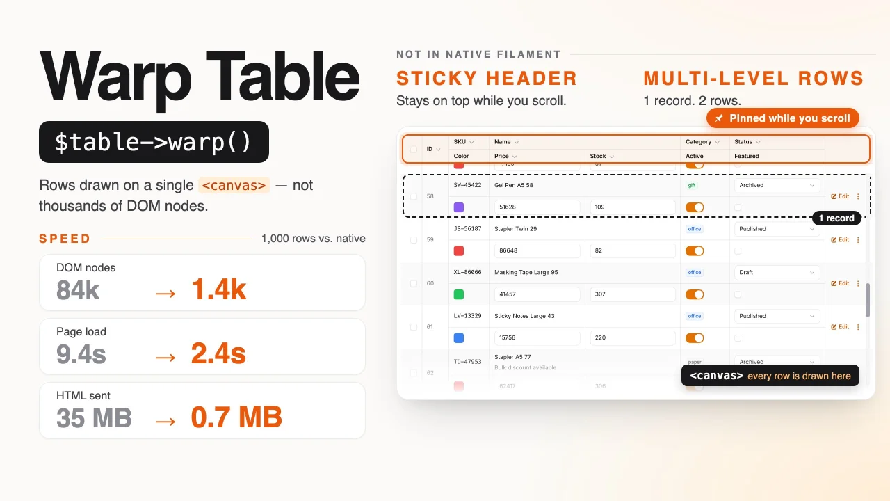Warp Table plugin thumbnail
