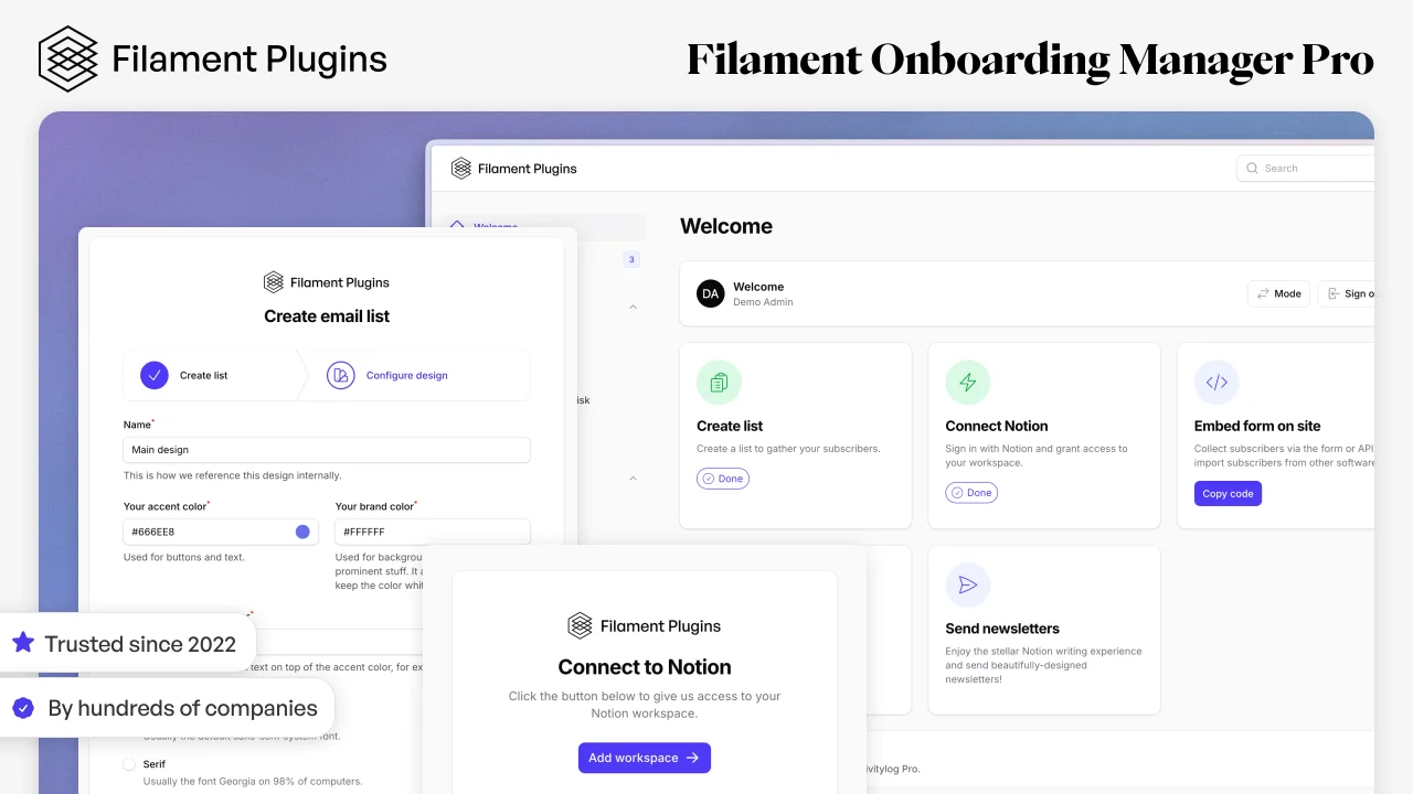 Onboarding Manager Pro plugin screenshot