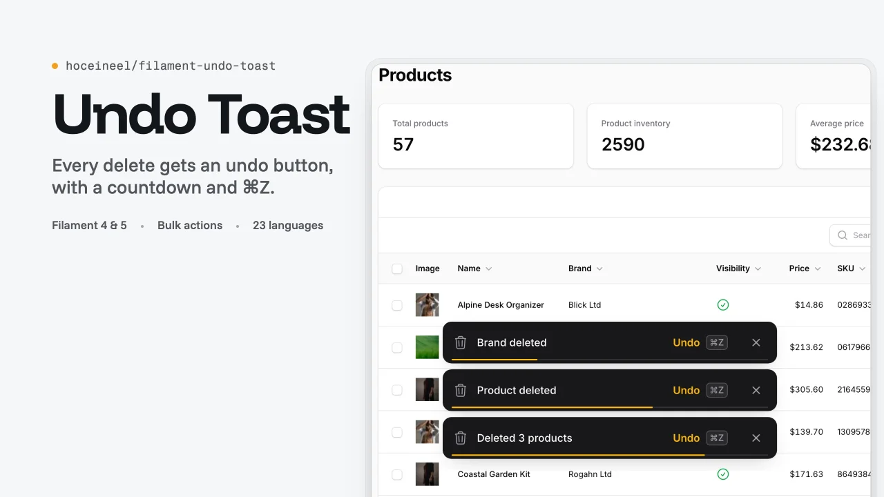 Undo Toast plugin thumbnail