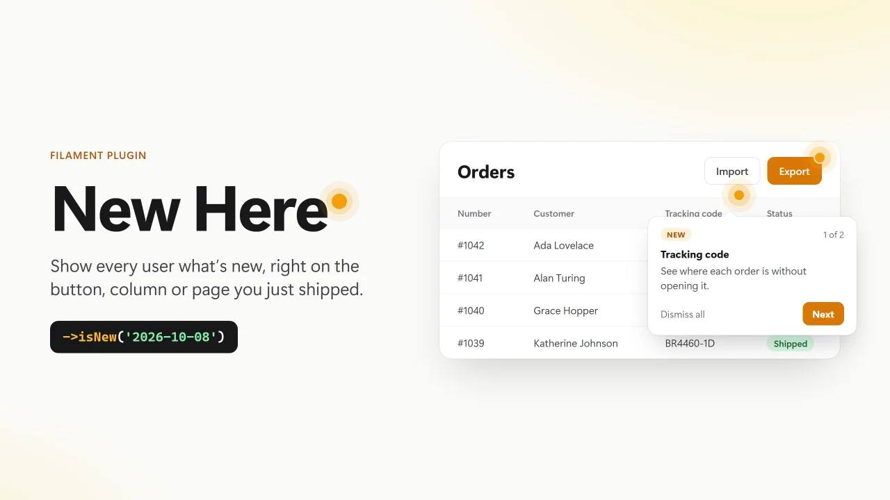 New Here plugin thumbnail