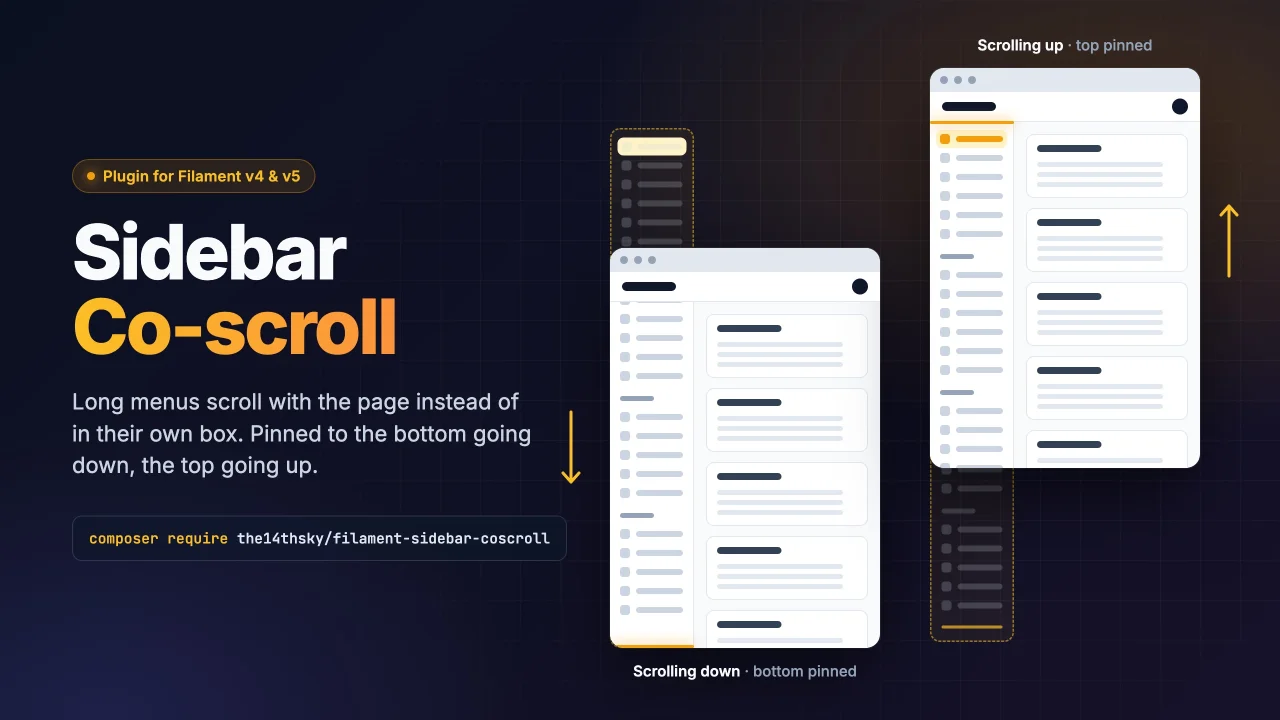 Sidebar Co-scroll plugin screenshot