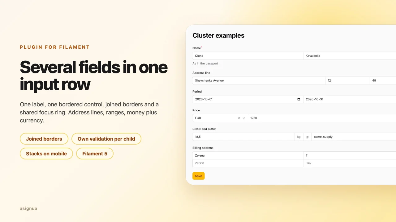 Clusters plugin thumbnail