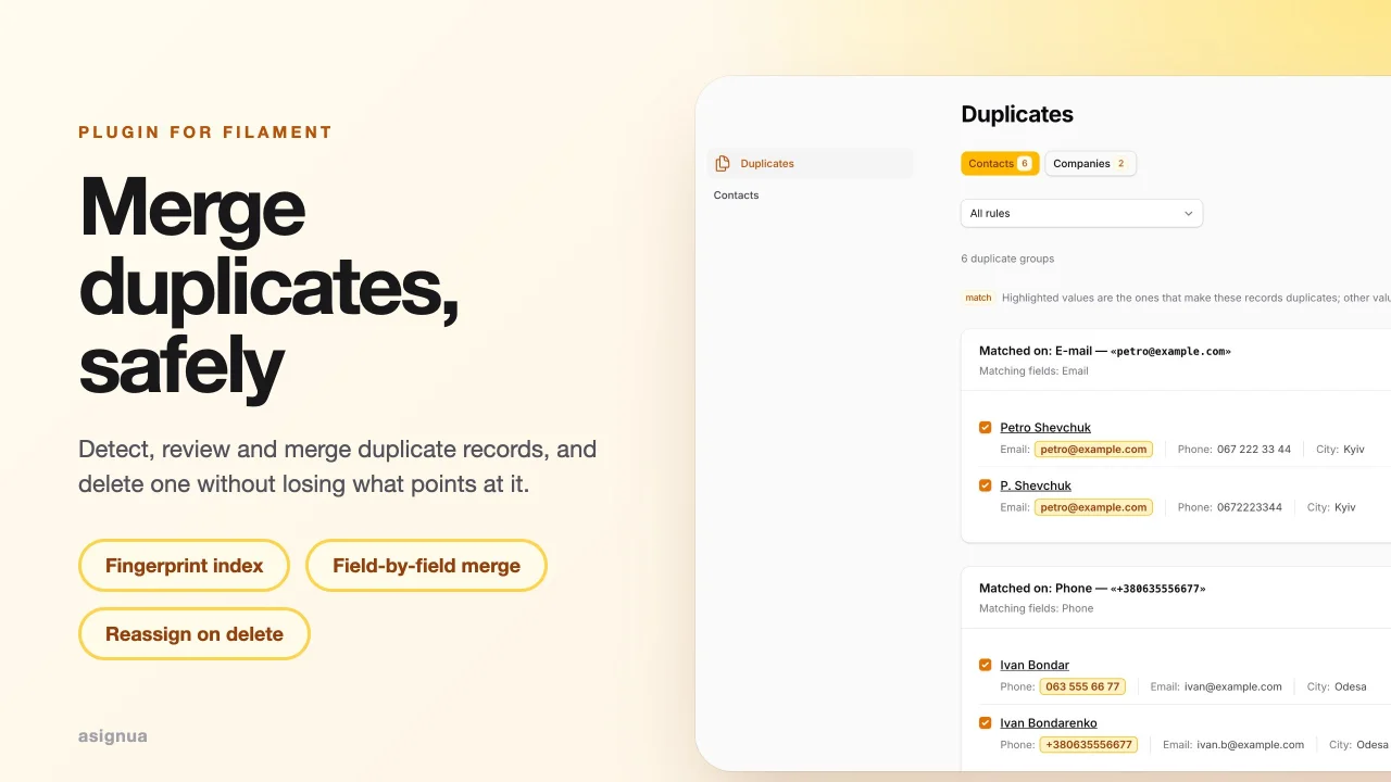 Duplicates plugin thumbnail