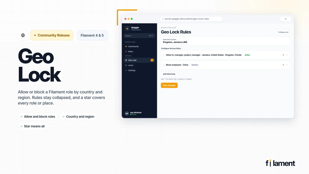 Geo Lock plugin thumbnail