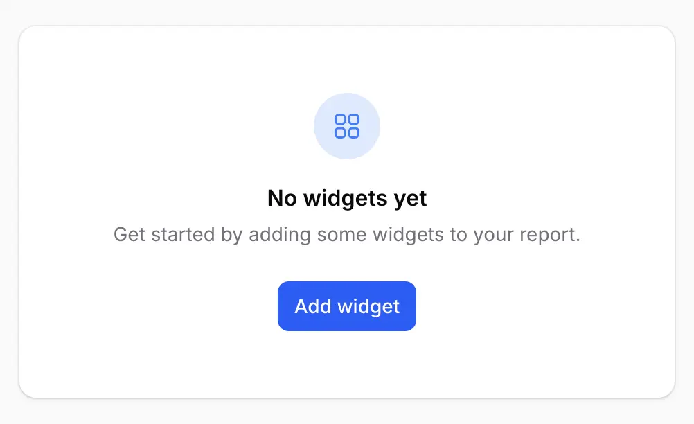 Empty State Schema Screenshot
